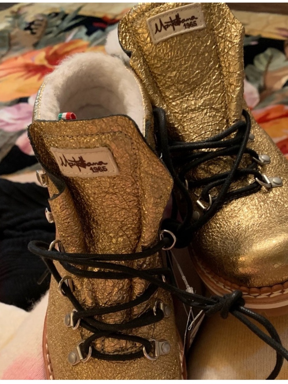 La Montelliana 1965 Marlena
Hiker Boots gold size 38 - Picture 2 of 5